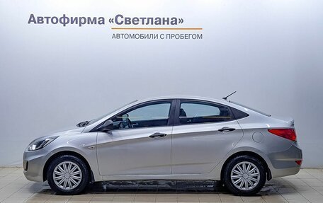 Hyundai Solaris II рестайлинг, 2013 год, 838 000 рублей, 2 фотография