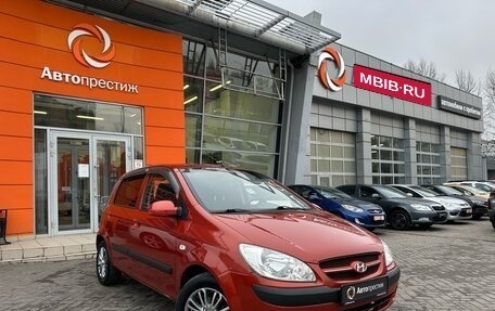 Hyundai Getz I рестайлинг, 2008 год, 549 000 рублей, 1 фотография