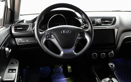 KIA Rio III рестайлинг, 2016 год, 1 398 000 рублей, 35 фотография