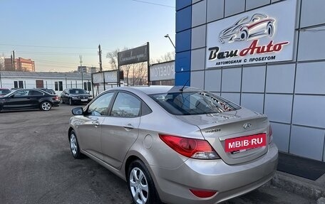 Hyundai Solaris II рестайлинг, 2011 год, 750 000 рублей, 4 фотография