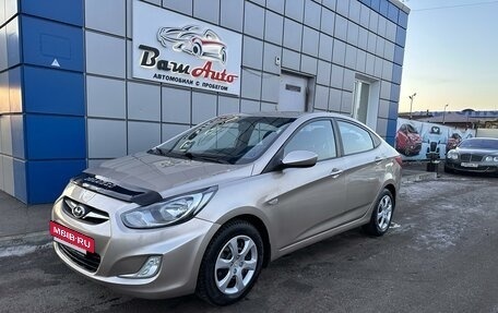 Hyundai Solaris II рестайлинг, 2011 год, 750 000 рублей, 2 фотография