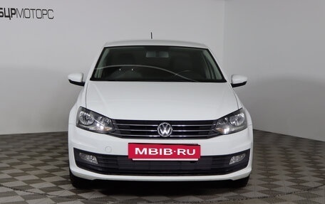 Volkswagen Polo VI (EU Market), 2016 год, 1 099 990 рублей, 2 фотография