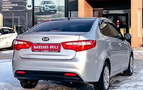 KIA Rio III рестайлинг, 2013 год, 956 800 рублей, 12 фотография