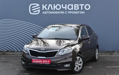 KIA Rio III рестайлинг, 2017 год, 1 090 000 рублей, 1 фотография