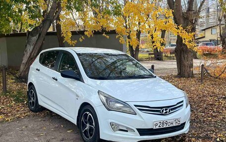 Hyundai Solaris II рестайлинг, 2015 год, 1 120 000 рублей, 3 фотография