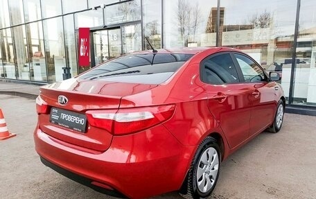 KIA Rio III рестайлинг, 2013 год, 968 000 рублей, 6 фотография