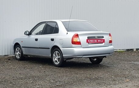 Hyundai Accent II, 2007 год, 599 000 рублей, 4 фотография