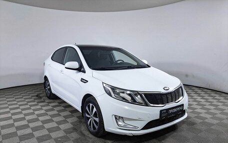 KIA Rio III рестайлинг, 2013 год, 1 030 300 рублей, 3 фотография