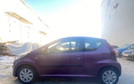 Peugeot 107 I рестайлинг, 2012 год, 610 000 рублей, 6 фотография