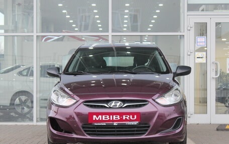 Hyundai Solaris II рестайлинг, 2012 год, 849 000 рублей, 3 фотография