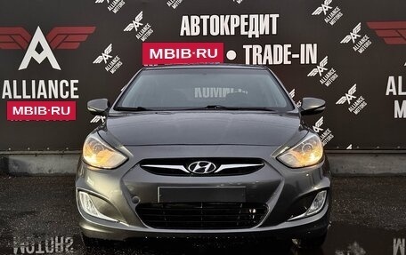 Hyundai Solaris II рестайлинг, 2011 год, 835 000 рублей, 2 фотография