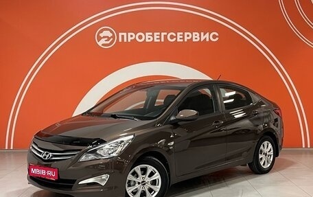 Hyundai Solaris II рестайлинг, 2015 год, 1 380 000 рублей, 1 фотография