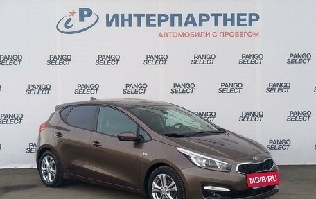 KIA cee'd III, 2017 год, 1 580 000 рублей, 3 фотография