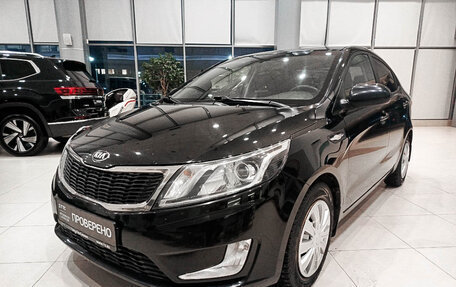 KIA Rio III рестайлинг, 2013 год, 885 000 рублей, 5 фотография