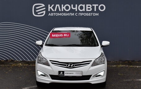 Hyundai Solaris II рестайлинг, 2015 год, 1 150 000 рублей, 3 фотография