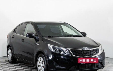 KIA Rio III рестайлинг, 2011 год, 977 500 рублей, 3 фотография