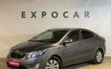 KIA Rio III рестайлинг, 2012 год, 875 000 рублей, 1 фотография