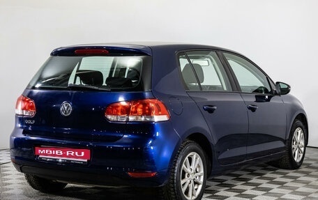 Volkswagen Golf VI, 2012 год, 1 196 800 рублей, 5 фотография