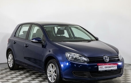 Volkswagen Golf VI, 2012 год, 1 196 800 рублей, 3 фотография