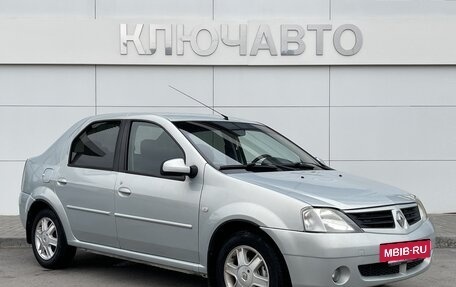 Renault Logan I, 2007 год, 489 000 рублей, 3 фотография