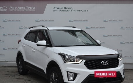 Hyundai Creta I рестайлинг, 2021 год, 2 200 000 рублей, 7 фотография