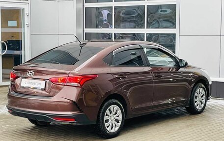 Hyundai Solaris II рестайлинг, 2021 год, 1 670 000 рублей, 5 фотография