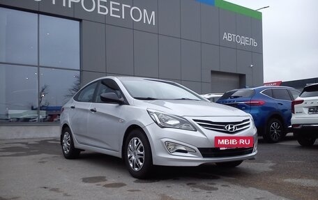 Hyundai Solaris II рестайлинг, 2014 год, 879 000 рублей, 5 фотография