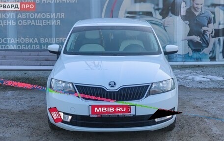 Skoda Rapid I, 2017 год, 1 250 000 рублей, 15 фотография