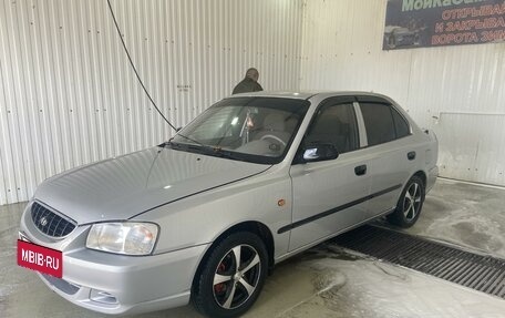 Hyundai Accent II, 2003 год, 450 000 рублей, 4 фотография