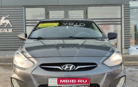 Hyundai Solaris II рестайлинг, 2012 год, 1 020 000 рублей, 14 фотография