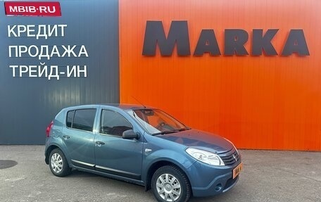 Renault Sandero I, 2012 год, 655 000 рублей, 1 фотография