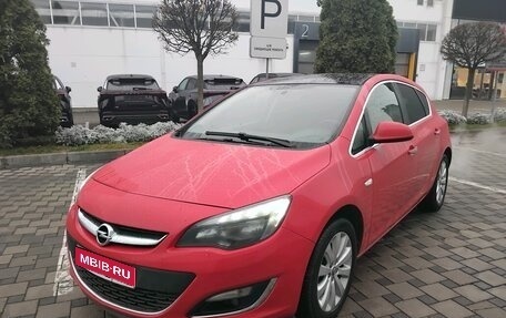 Opel Astra J, 2013 год, 1 100 000 рублей, 1 фотография