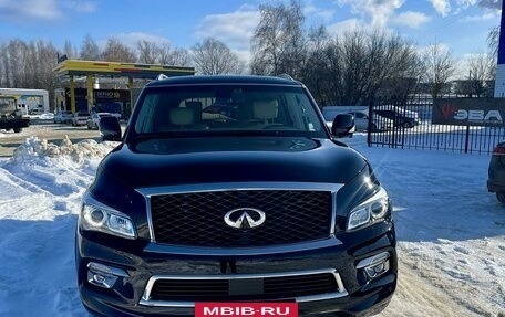 Infiniti QX80 I рестайлинг, 2015 год, 6 200 000 рублей, 24 фотография