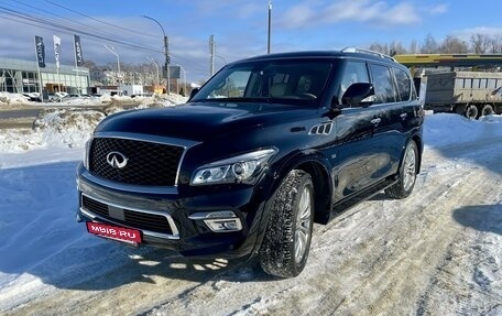 Infiniti QX80 I рестайлинг, 2015 год, 6 200 000 рублей, 26 фотография