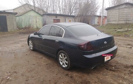 Infiniti G, 2004 год, 370 000 рублей, 7 фотография