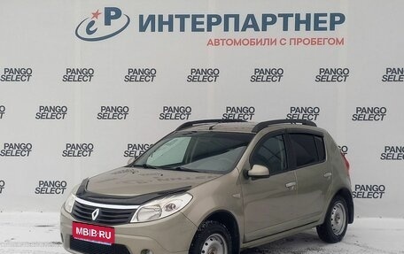 Renault Sandero I, 2010 год, 539 000 рублей, 1 фотография