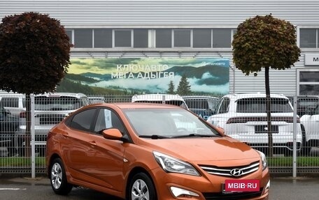 Hyundai Solaris II рестайлинг, 2014 год, 898 000 рублей, 3 фотография