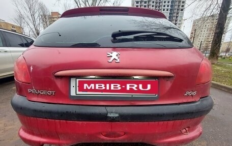 Peugeot 206, 2004 год, 260 000 рублей, 7 фотография