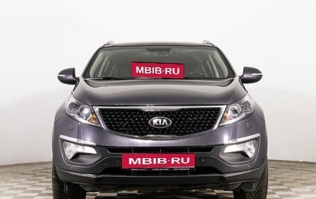 KIA Sportage III, 2014 год, 1 904 000 рублей, 2 фотография