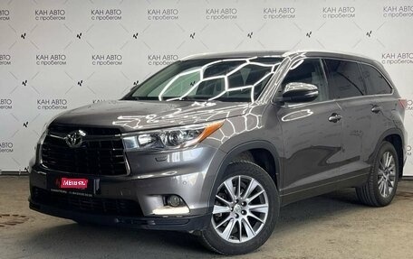 Toyota Highlander III, 2014 год, 3 281 000 рублей, 1 фотография