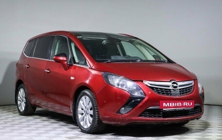 Opel Zafira C рестайлинг, 2013 год, 1 350 000 рублей, 3 фотография