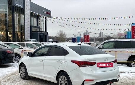 Hyundai Solaris II рестайлинг, 2018 год, 1 180 990 рублей, 9 фотография