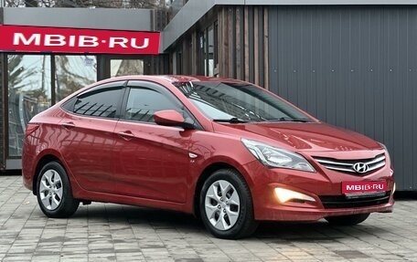 Hyundai Solaris II рестайлинг, 2014 год, 1 035 000 рублей, 1 фотография