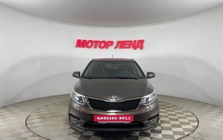 KIA Rio III рестайлинг, 2015 год, 989 000 рублей, 2 фотография