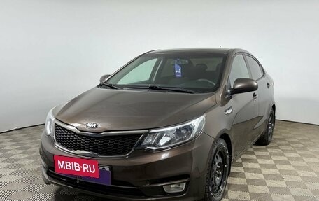 KIA Rio III рестайлинг, 2016 год, 1 220 000 рублей, 1 фотография