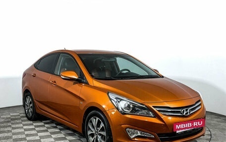 Hyundai Solaris II рестайлинг, 2015 год, 1 147 000 рублей, 3 фотография