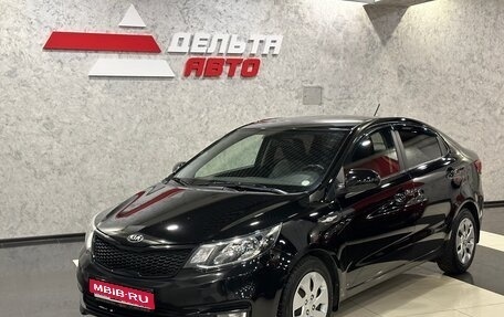 KIA Rio III рестайлинг, 2017 год, 1 235 000 рублей, 1 фотография