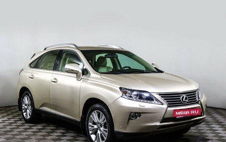 Lexus RX III, 2013 год, 2 247 000 рублей, 3 фотография