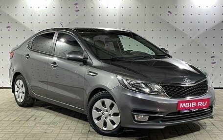 KIA Rio III рестайлинг, 2015 год, 1 370 000 рублей, 2 фотография