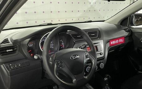 KIA Rio III рестайлинг, 2015 год, 1 370 000 рублей, 15 фотография